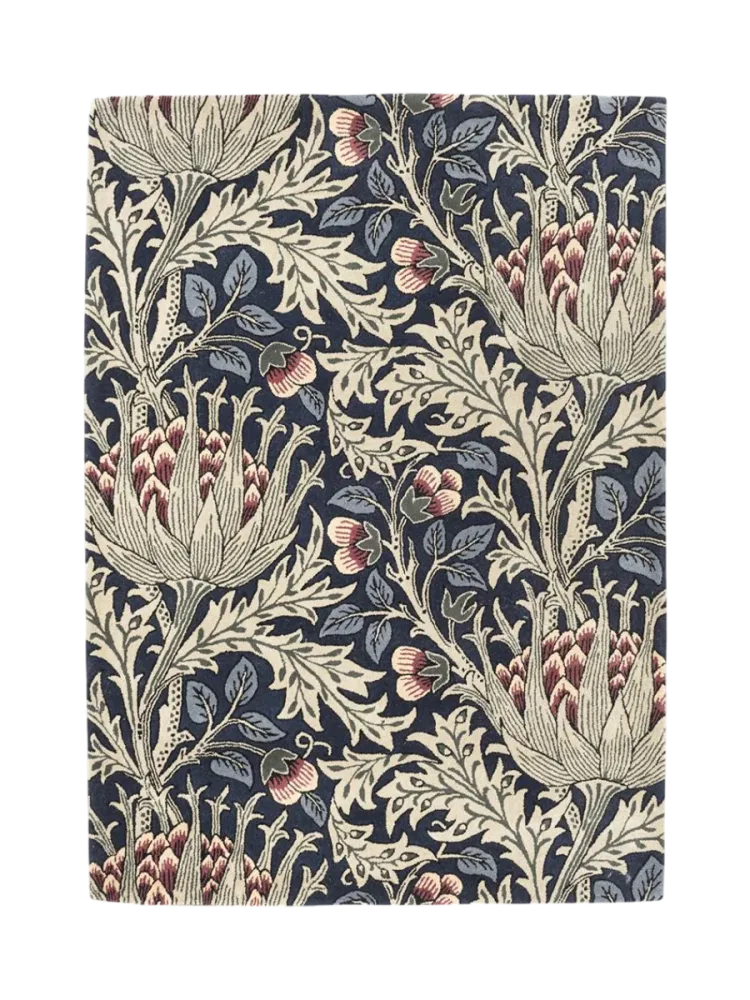 Designer Teppich „Artichoke“ - handgetuftet, aus 100% reiner Schurwolle Morris & Co