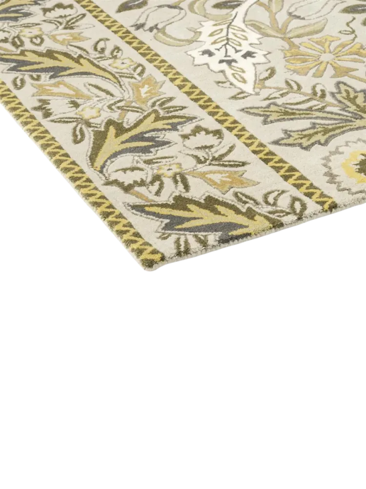 Designer Teppich „Wilhelmina“ - handgetuftet, aus 100% reiner Schurwolle Morris & Co