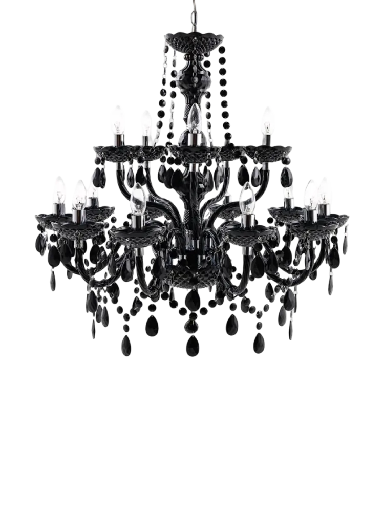 Grosser Kronleuchter „Diamonds“ 15-flammig Invicta Interiors