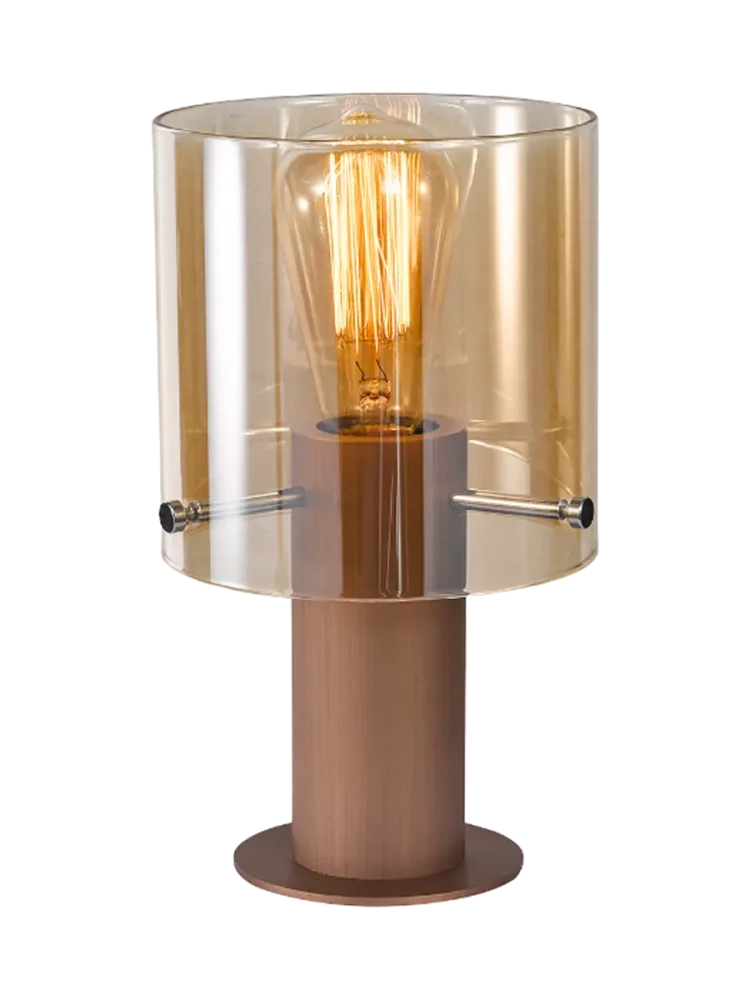 Design Tischlampe „Venize“ Kupfer Schuller