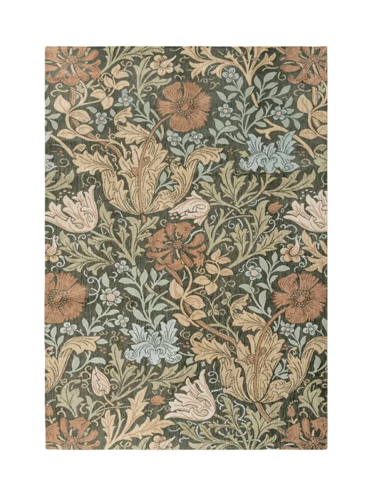 Designer Teppich „Compton Trellis“ - handgetuftet, aus 100% reiner Schurwolle Morris & Co