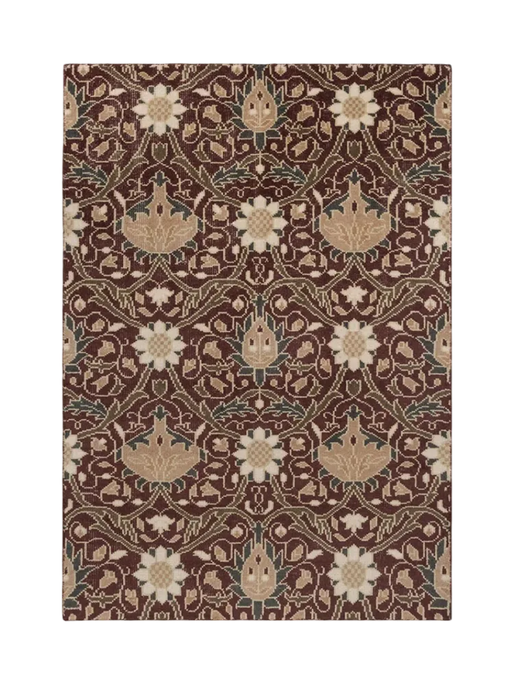 Designer Teppich „Montreal“ - handgetuftet, aus 100% reiner Schurwolle Morris & Co