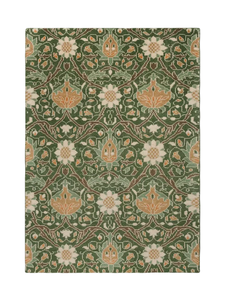 Designer Teppich „Montreal“ - handgetuftet, aus 100% reiner Schurwolle Morris & Co