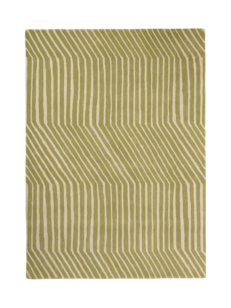 Handgetufteter Designer Teppich „Kalasääski Green“ aus 100% Wolle, verschiedene Grössen MARIMEKKO