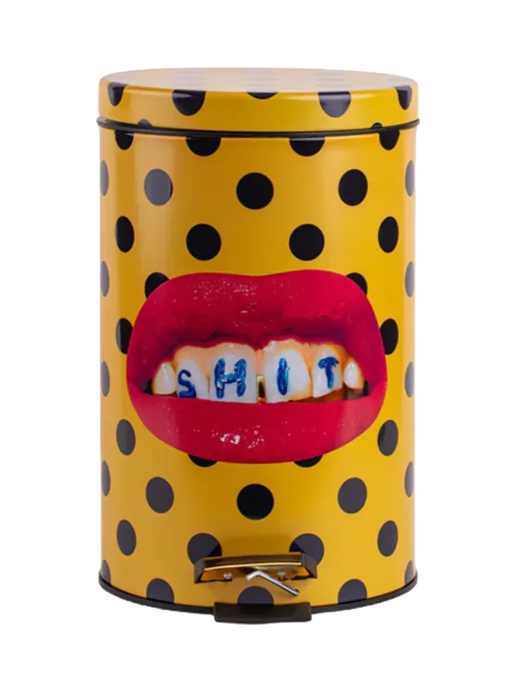 Design Abfalleimer „Toiletpaper Shit“ Seletti