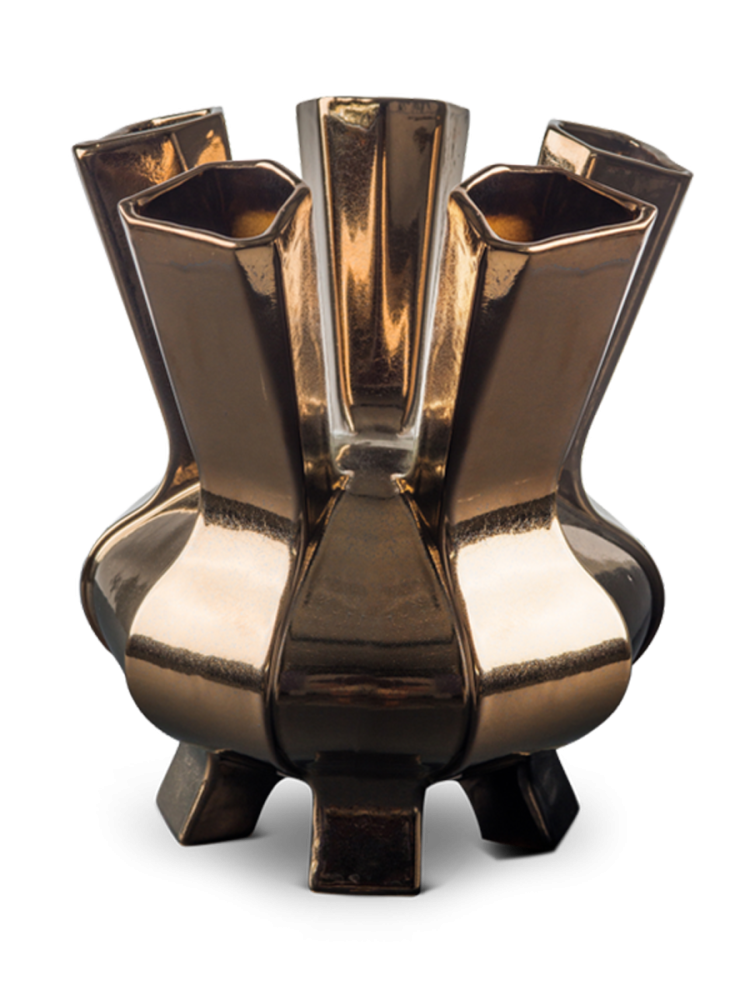 Grosse Design Vase „Puyi“ Pols Potten