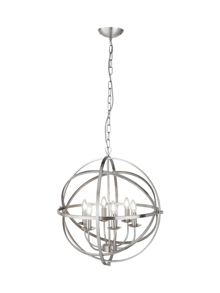 Pendellampe „Orbit“ 6-Flammig Searchlight