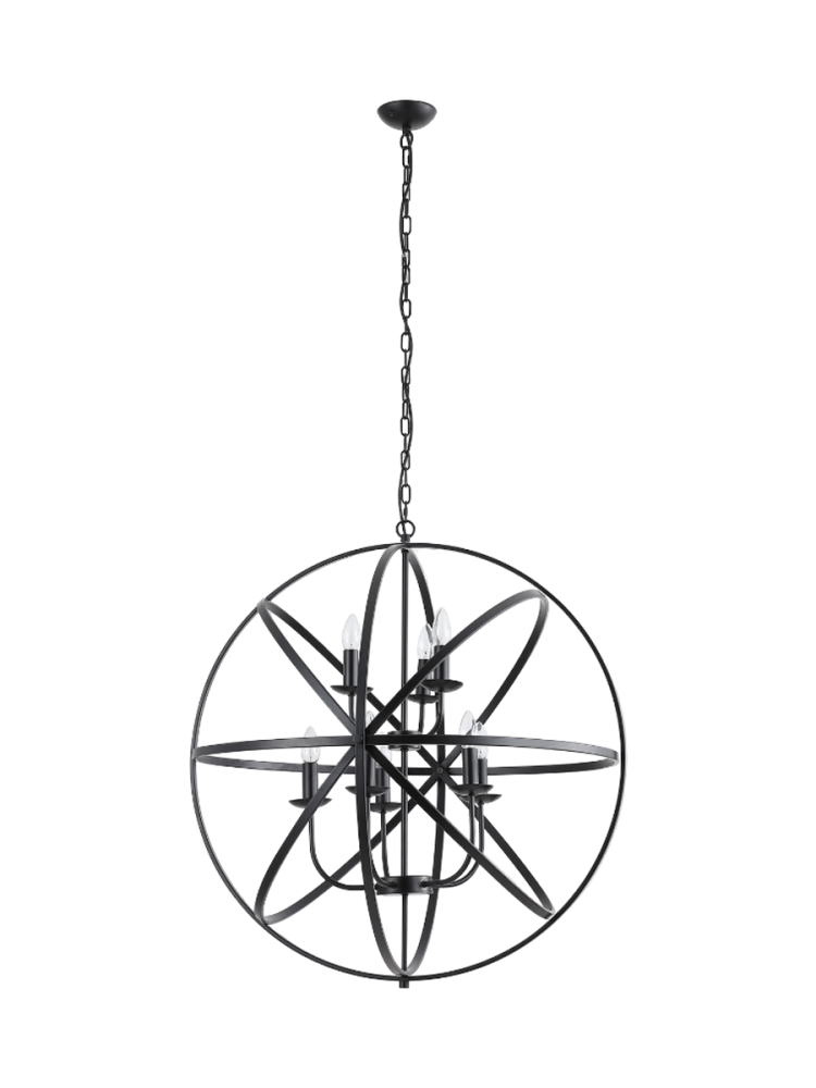 Pendellampe „Orbit“ 8-Flammig Searchlight