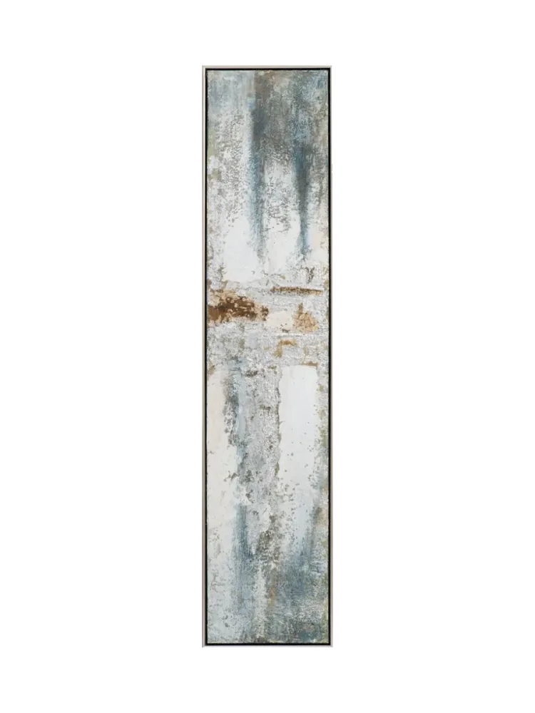 image LAND Bild Schmale Abstrakte Farbkomposition 1  | Schubiger Möbel