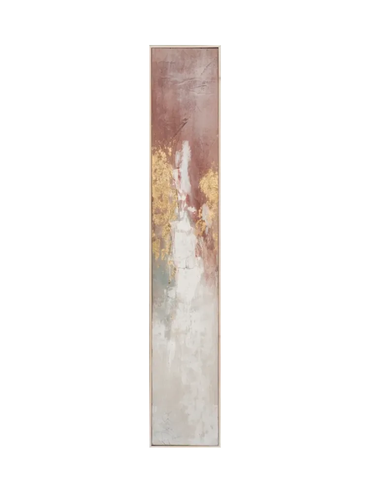 image LAND Bild mit Rahmen Schlanke Variation Von Gold und Rose 1  | Schubiger Möbel