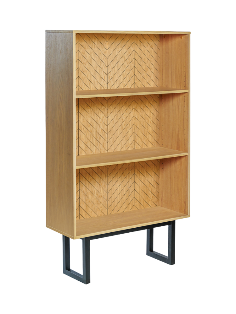 Grosses Design Regal „Camden Herringbone“ MR.WOOD