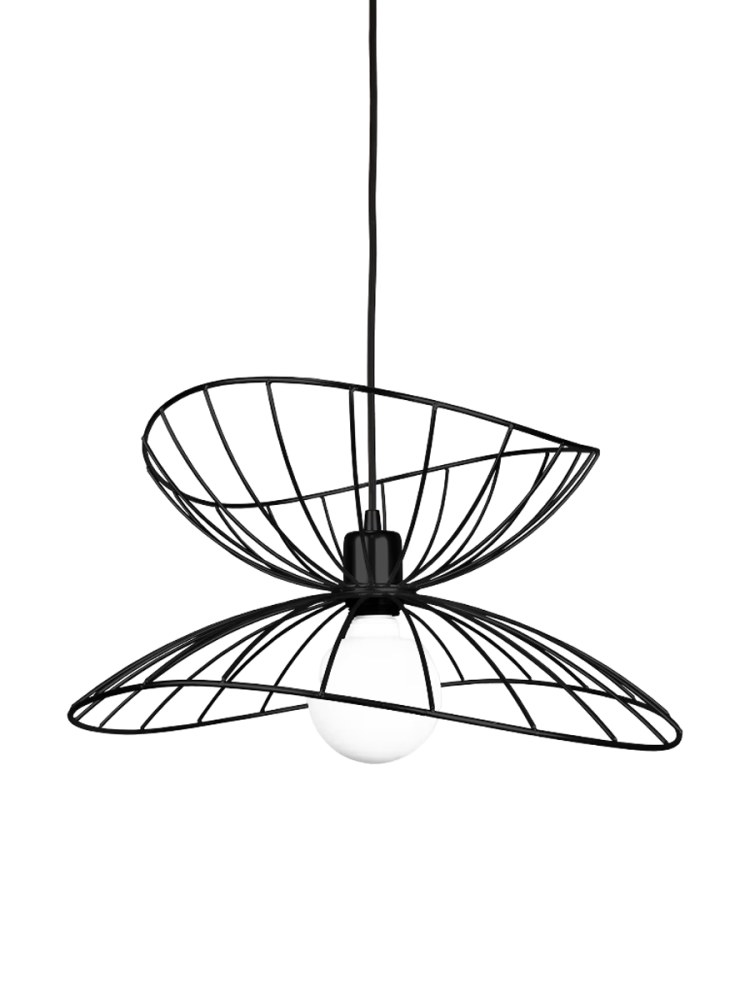 Flexible Design Pendellampe „Ray“ Ø 45 cm Globen Lighting