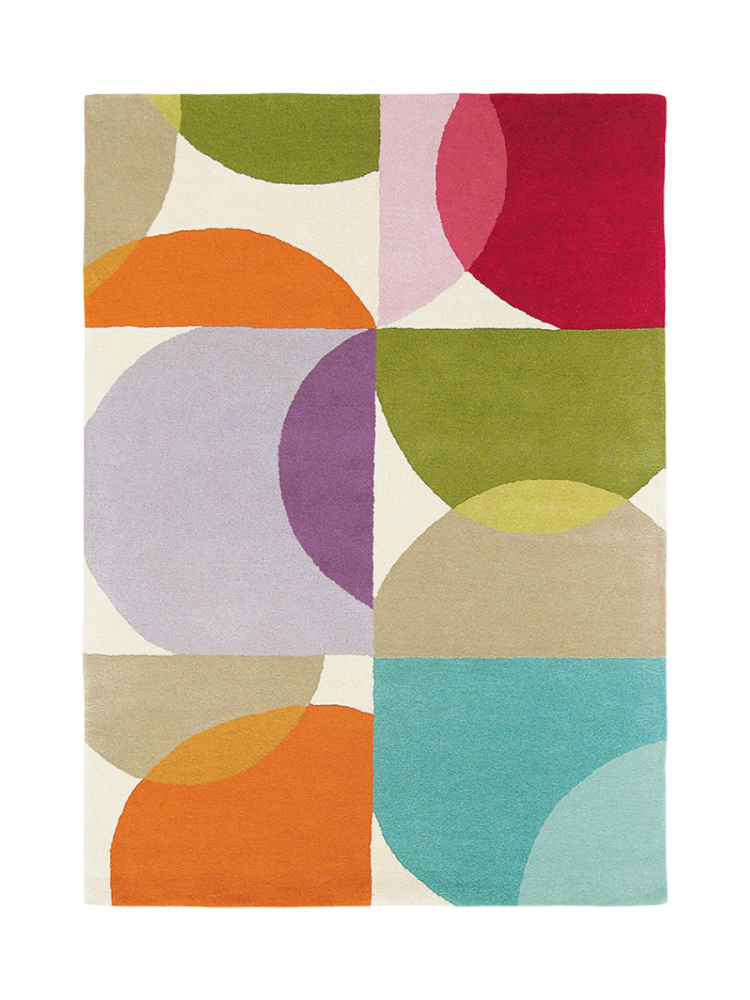Designer Teppich „Kaleido“ - handgetuftet, aus 100% reiner Schurwolle SCION