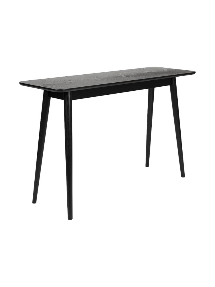 Rechteckiger Konsolentisch „Fabio“ aus Eichenholz White Label by Bloomingloft