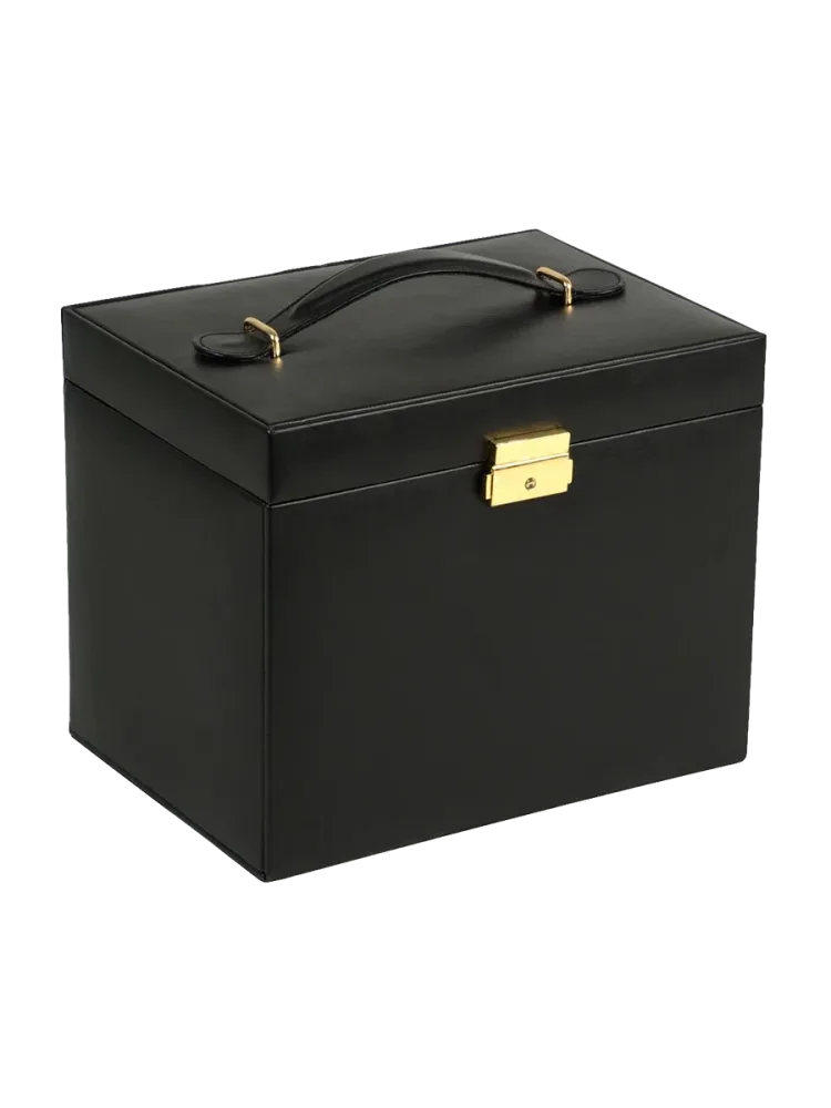 Design Schmuckkoffer „Heritage“ Samt Schwarz WOLF