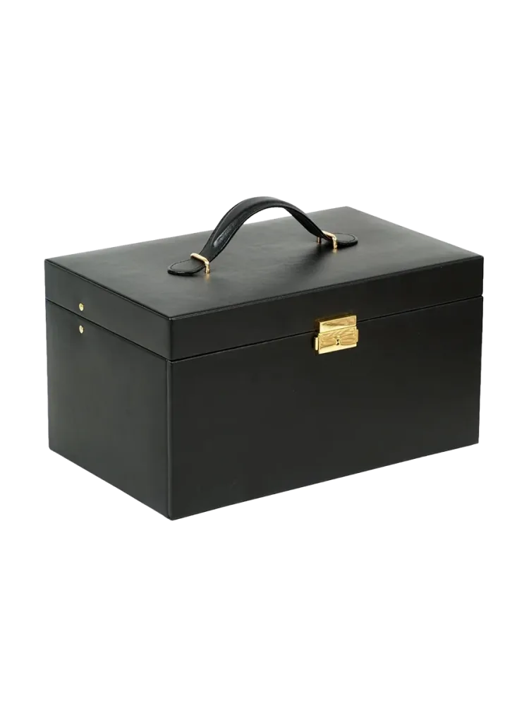 Design Schmuckkoffer „Heritage“ Samt Schwarz WOLF