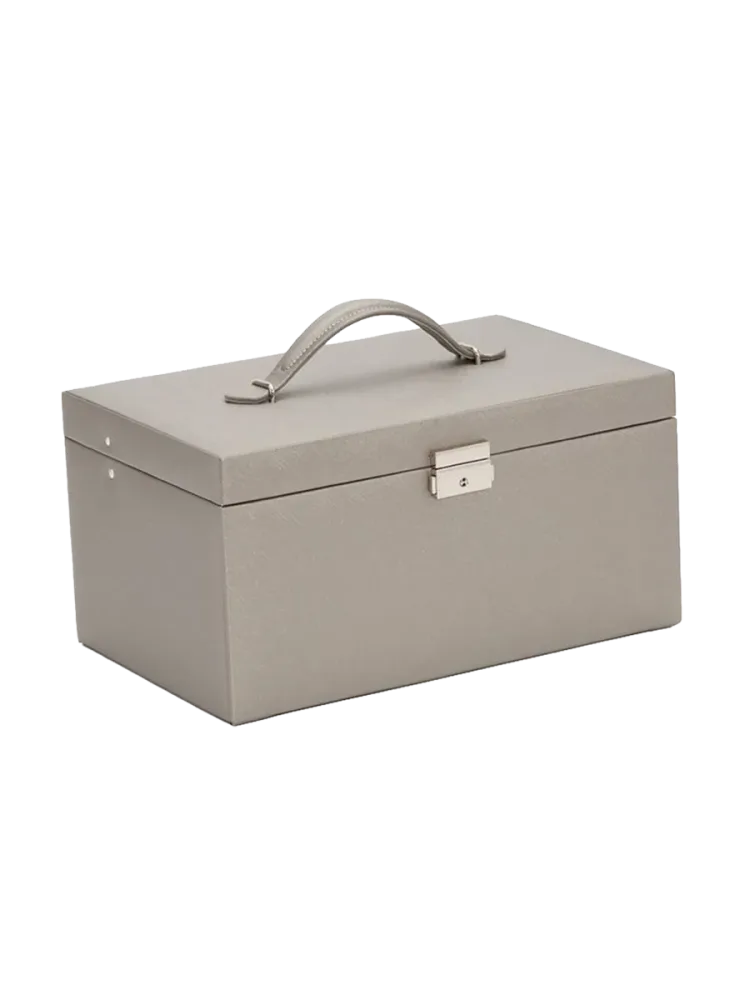 Design Schmuckkoffer „Heritage“ Samt Grau WOLF