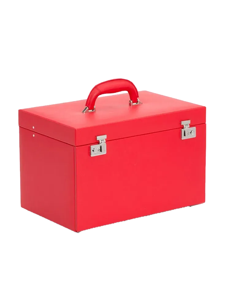 Design Schmuckkoffer „Heritage“ Samt Rot WOLF