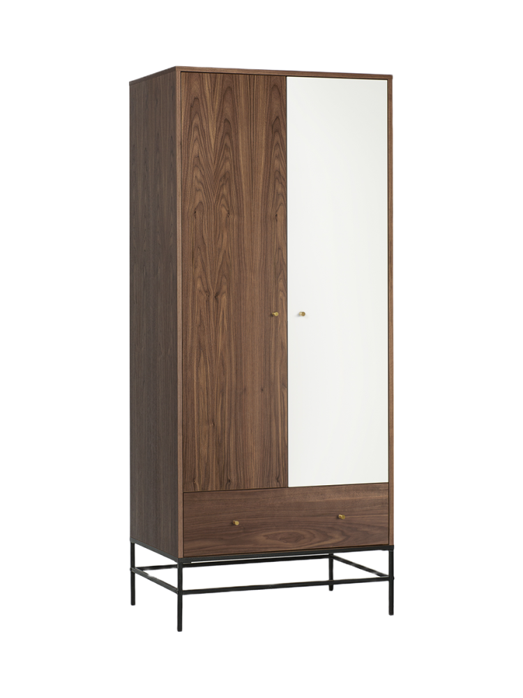 Moderner Kleiderschrank „Flora“, 2-türig MR.WOOD