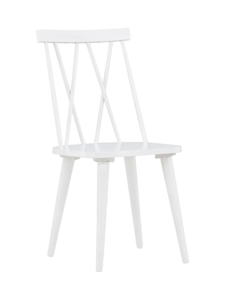 Massivholzstuhl „Mariette“ Weiss VE DESIGN