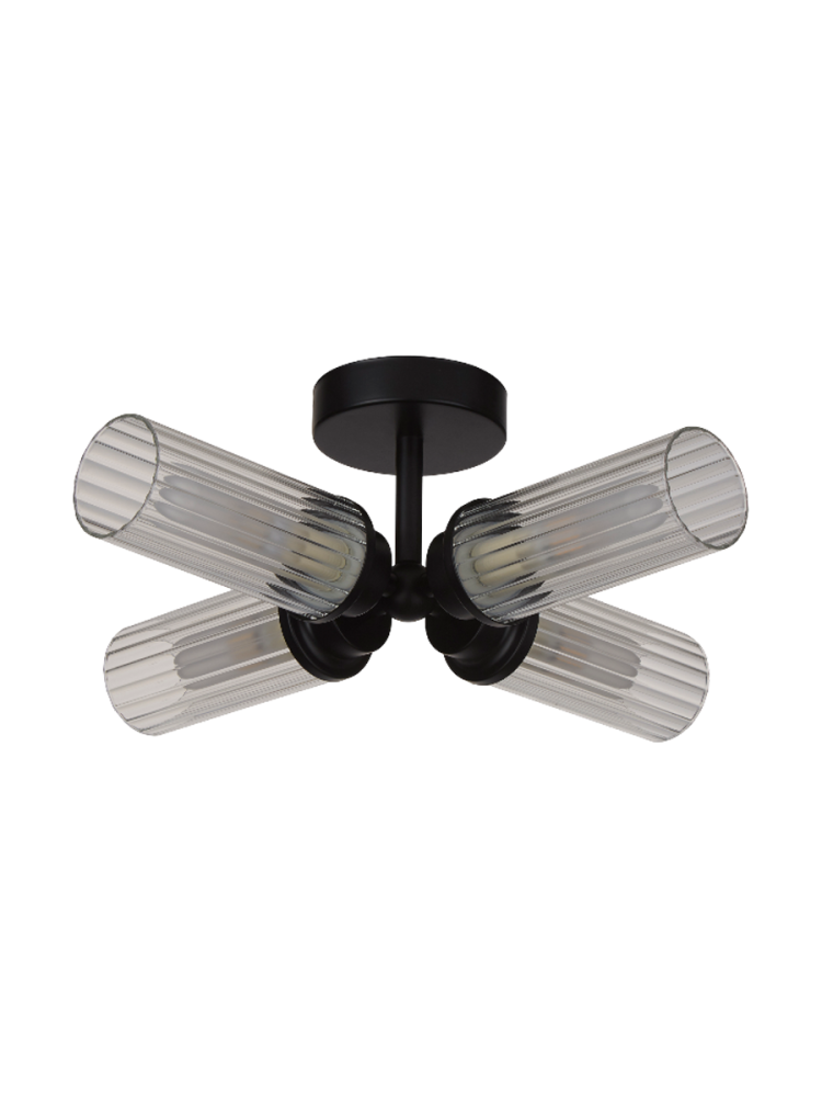 Dimmbare Design Decken- und Badlampe „Imperial“ 4-Flammig Searchlight