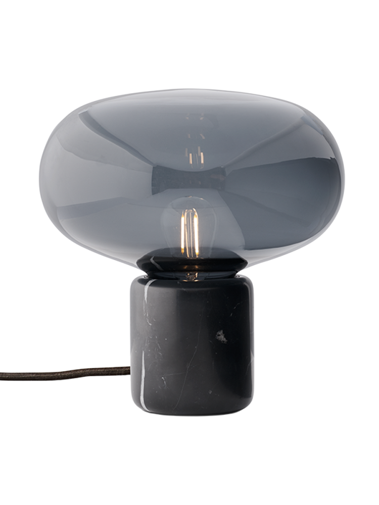 Design Tischlampe „Karl-Johan“ mit Marmorsockel NEW WORKS