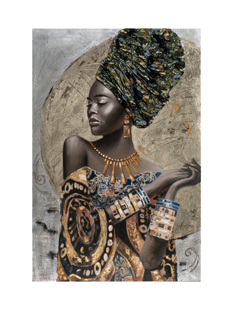 image LAND Bild Tribal Woman H: 150 cm  | Schubiger Möbel