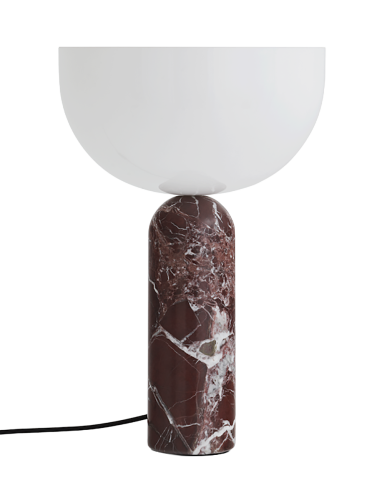 Edle Marmor Design Tischlampe „Kizu“, verschiedene Grössen NEW WORKS