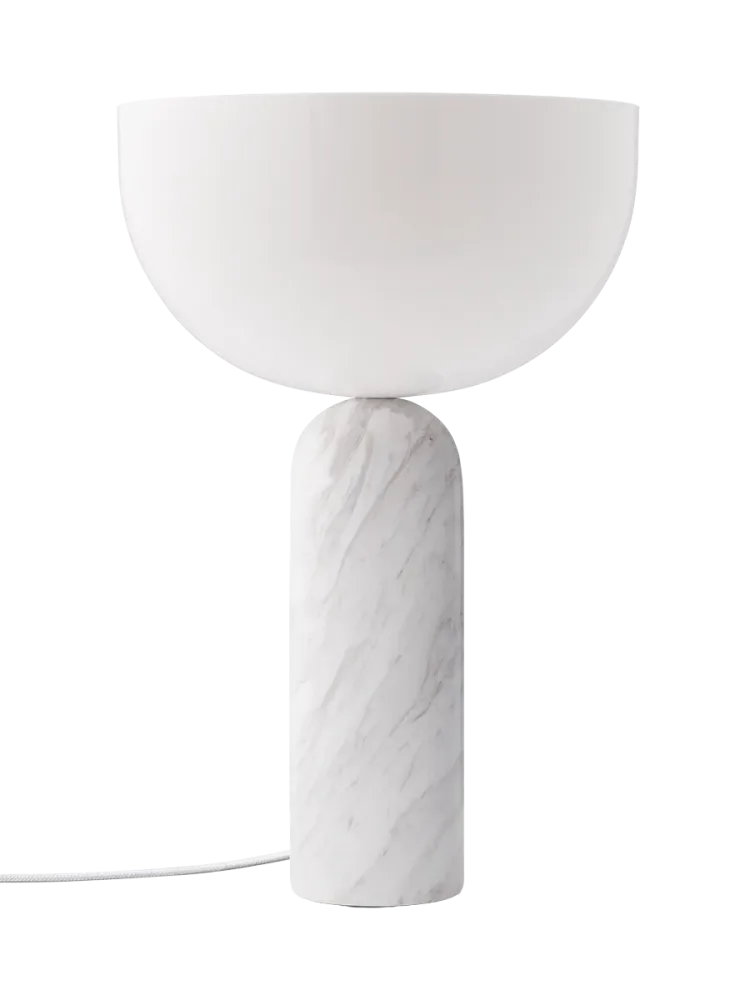 Edle Marmor Design Tischlampe „Kizu“, verschiedene Grössen NEW WORKS