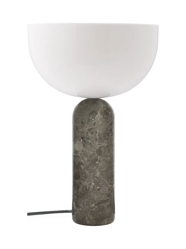 Edle Marmor Design Tischlampe „Kizu“, verschiedene Grössen NEW WORKS