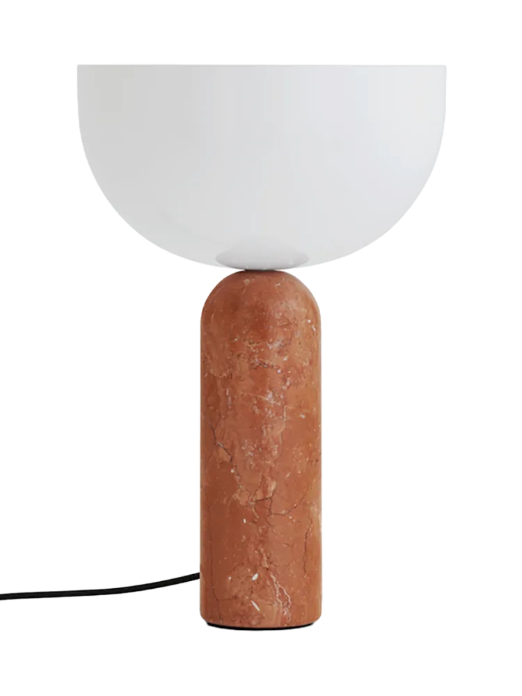 Edle Marmor Design Tischlampe „Kizu“, verschiedene Grössen NEW WORKS