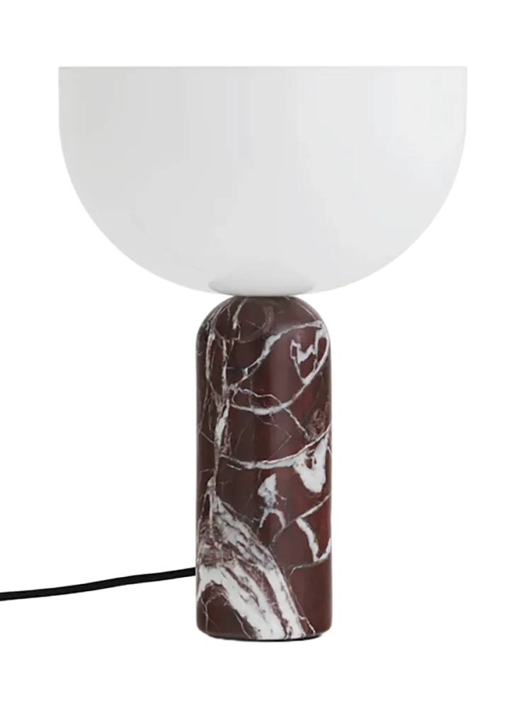Edle Marmor Design Tischlampe „Kizu“, verschiedene Grössen NEW WORKS