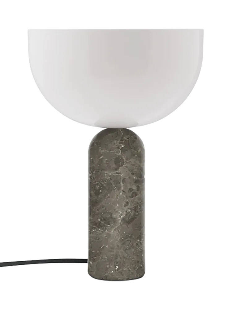 Edle Marmor Design Tischlampe „Kizu“, verschiedene Grössen NEW WORKS
