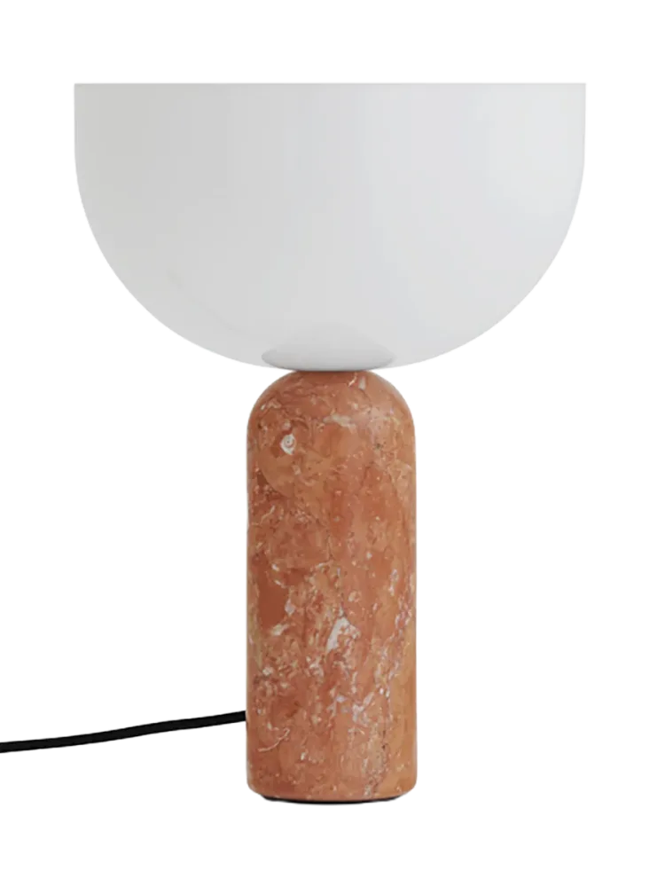 Edle Marmor Design Tischlampe „Kizu“, verschiedene Grössen NEW WORKS