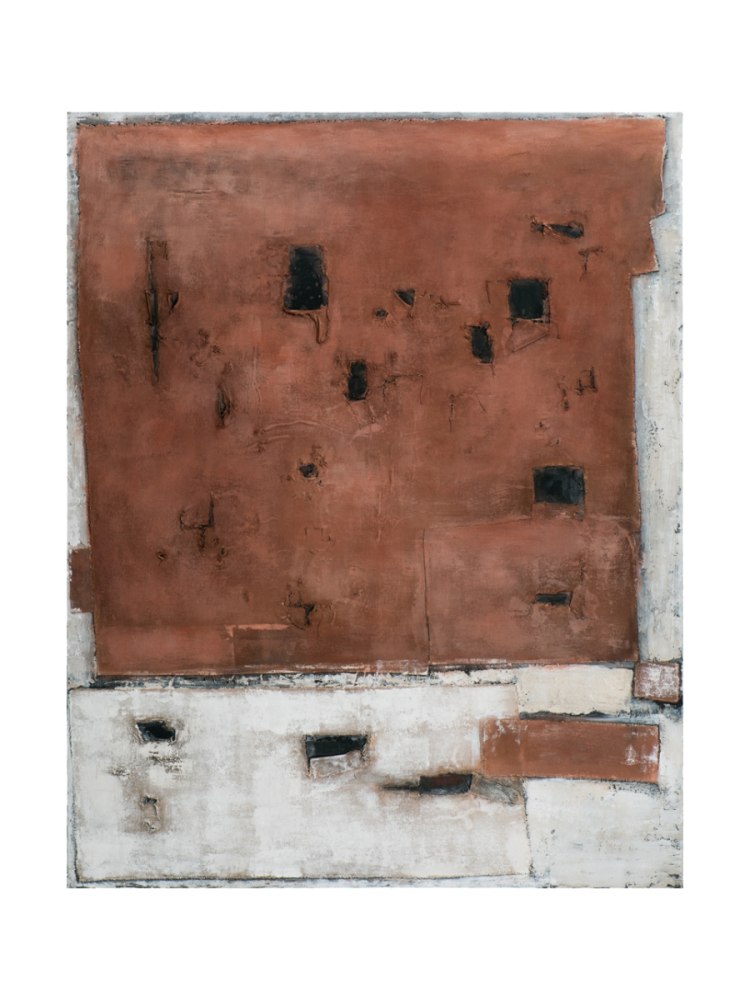 Handgemaltes Bild „Komposition in Erdtönen“ 115 x 150 cm Crea Collection