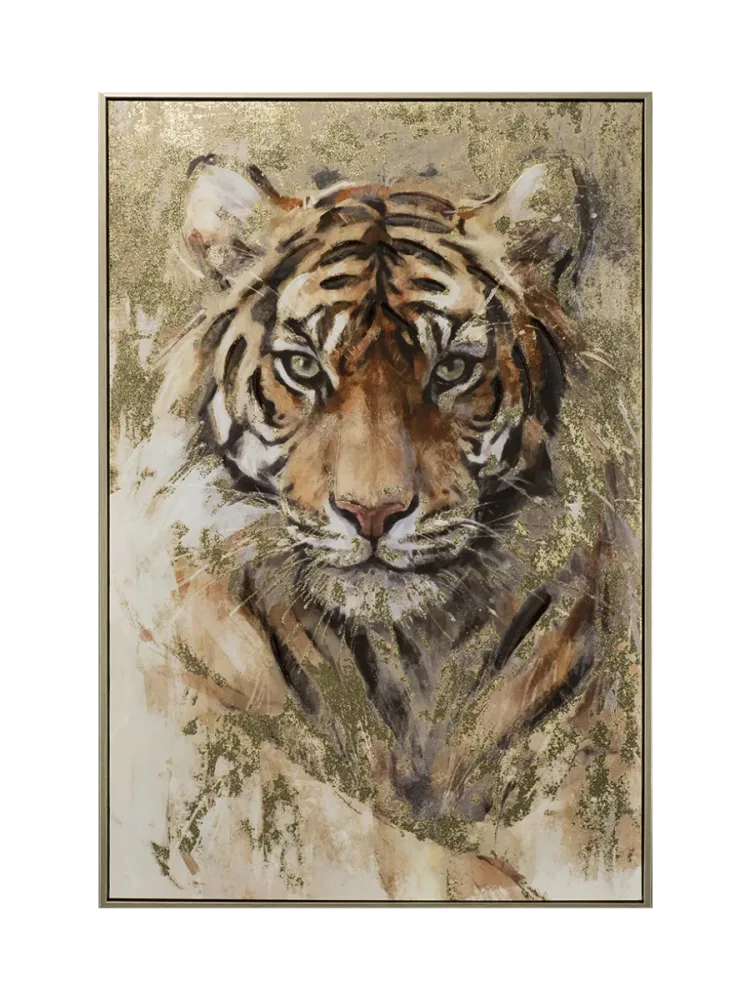 image LAND Bild mit Rahmen Young Tiger  | Schubiger Möbel