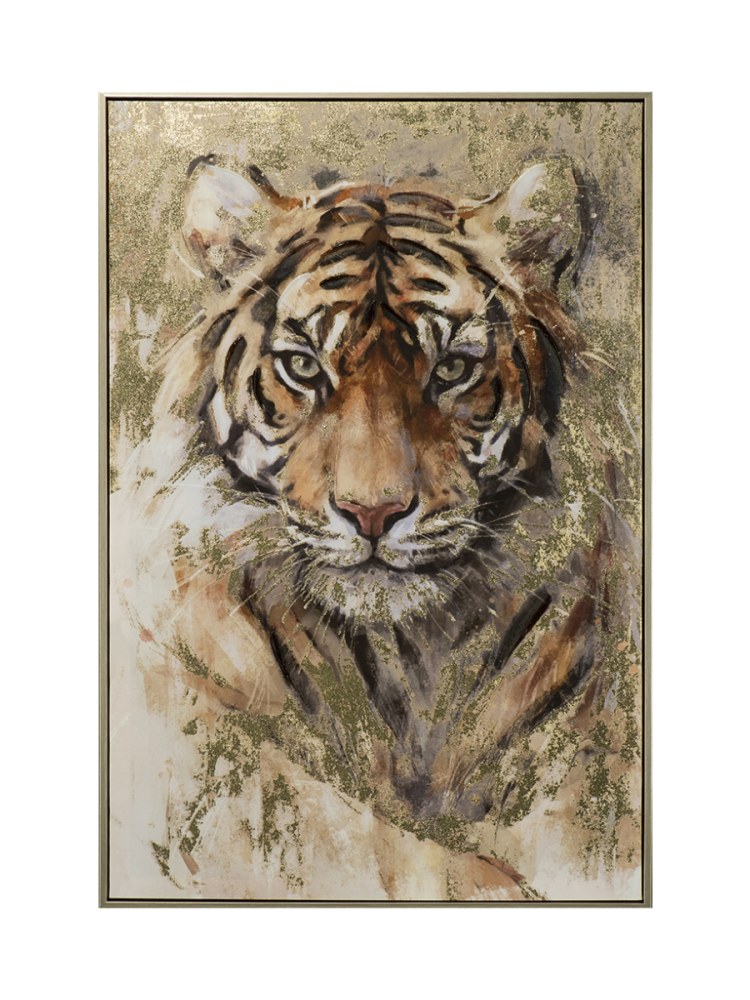 image LAND Bild mit Rahmen Young Tiger  | Schubiger Möbel