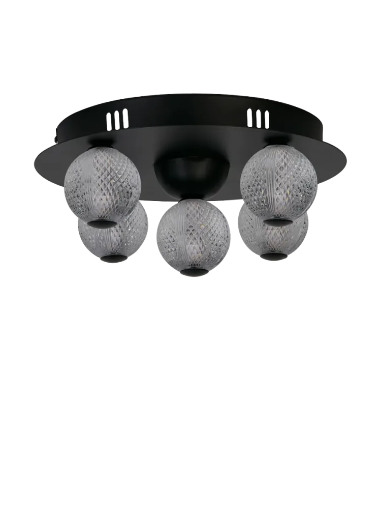 Dimmbare LED Design Deckenlampe „Asteroid“ Searchlight