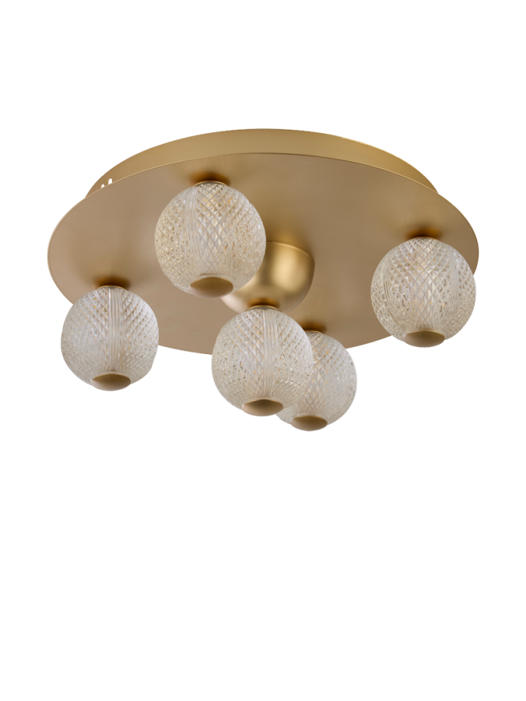 Dimmbare LED Design Deckenlampe „Asteroid“ Searchlight