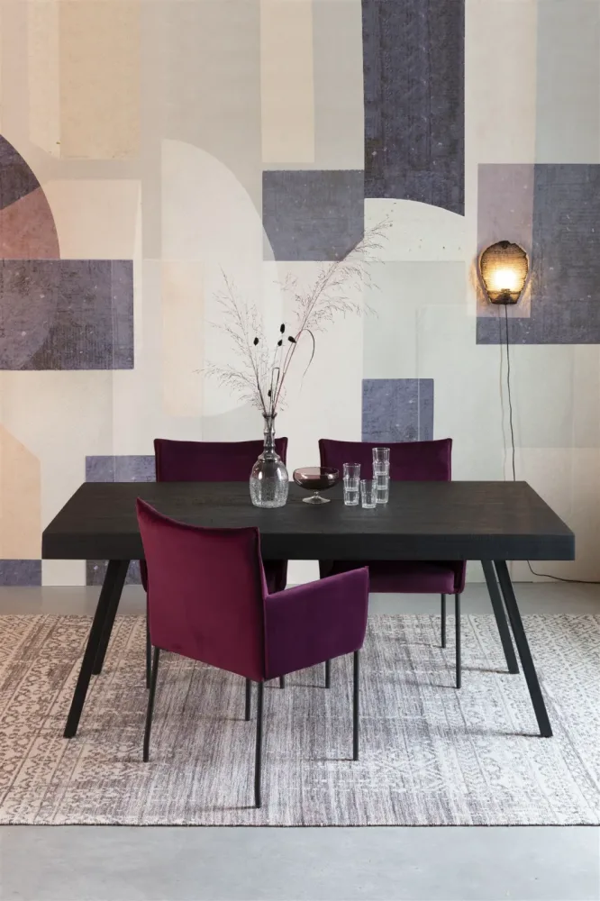 Rechteckiger Esstisch „Suri“ aus Teakholz, verschiedene Grössen White Label by Bloomingloft