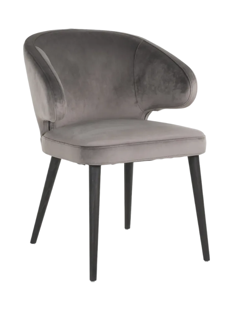mutoni - Stuhl Indigo, One Size, Grau