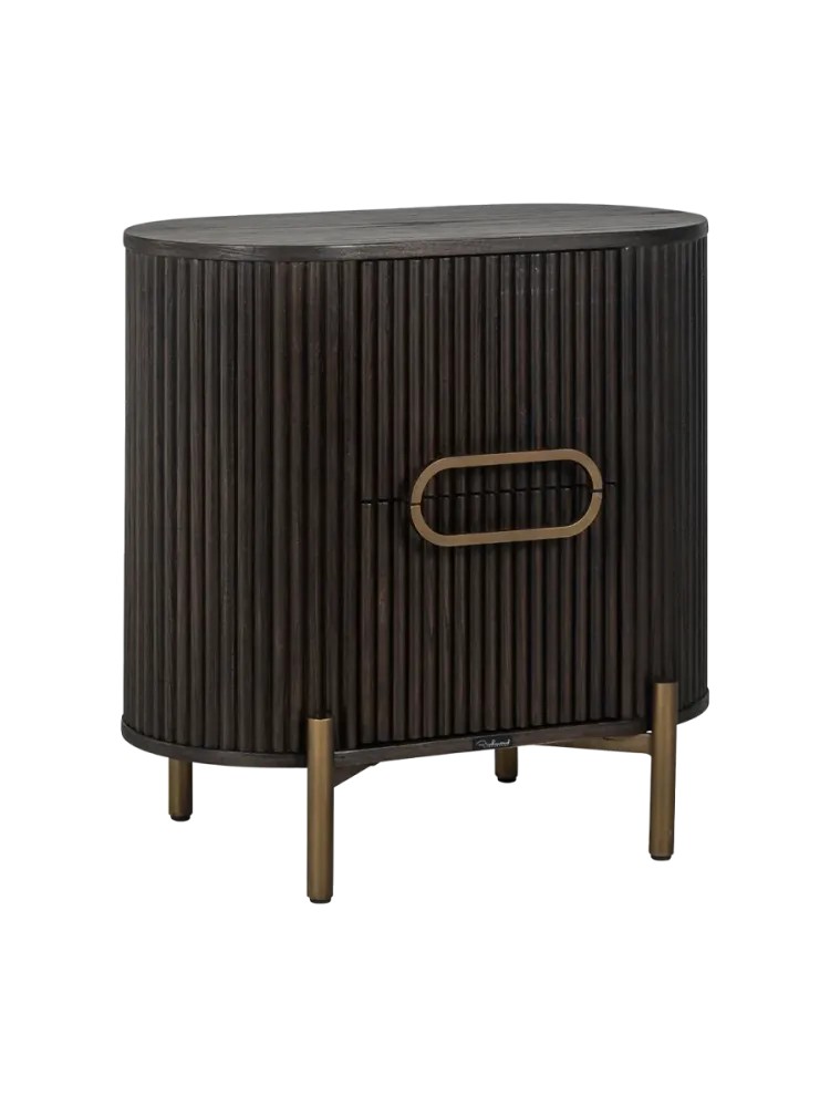 mutoni - Kommode Luxor gold gebürstet 60, One Size, Braun