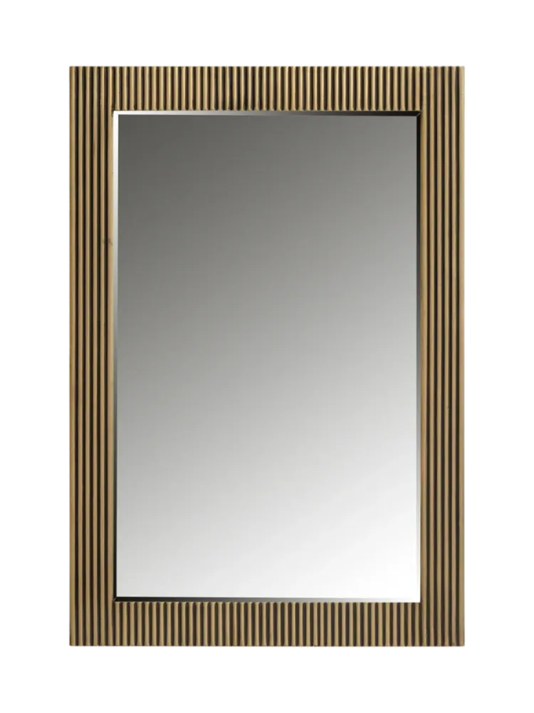 mutoni - Spiegel Ironville gold rechteckig 71x105, One Size