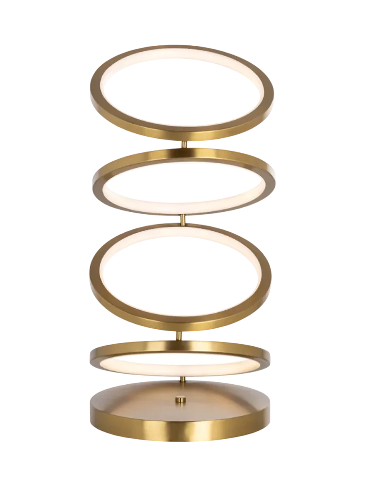 mutoni - Tischleuchte Jaimin 25x53, One Size, Gold