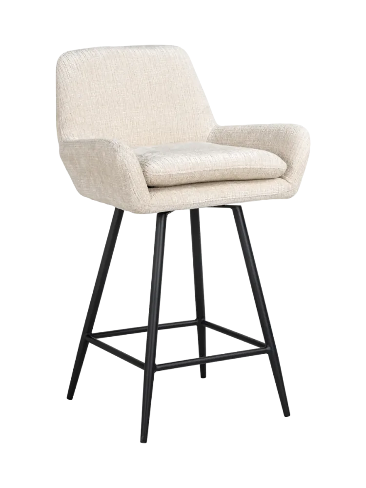 mutoni - Barhocker Linsey chenille, One Size