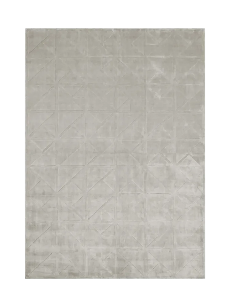 Hochwertiger Viskose-Teppich „Yuna“ Beige 300 x 400 cm Richmond Interiors