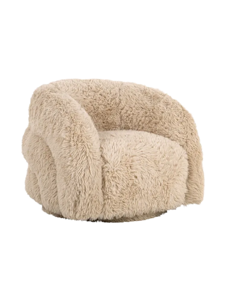 mutoni - Kinder-Drehsessel Lenny sand, One Size