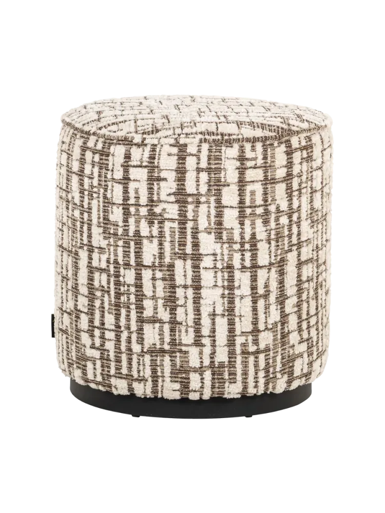 Design Sitzpouf „Lexie“, verschiedene Grössen Cream Richmond Interiors