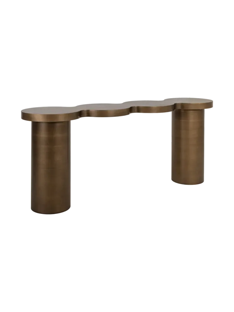 Grosse Design Konsolentisch „Bubba“ Brushed Gold Richmond Interiors