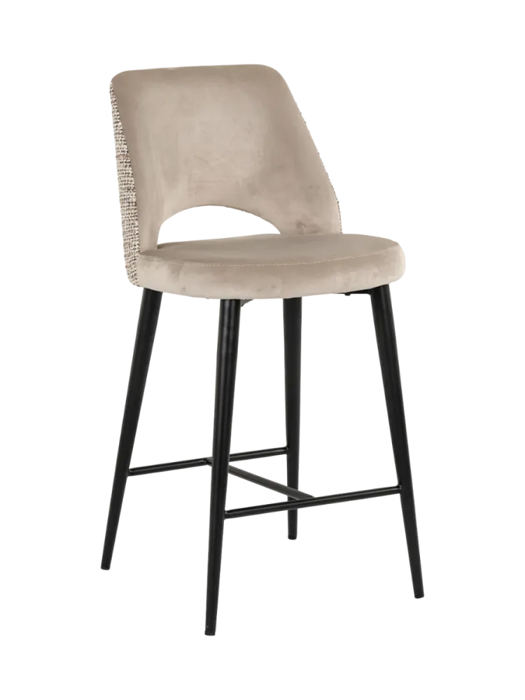 Design Barstuhl „Tabitha“, Sitzhöhe 66 cm, Trendy Nature Richmond Interiors
